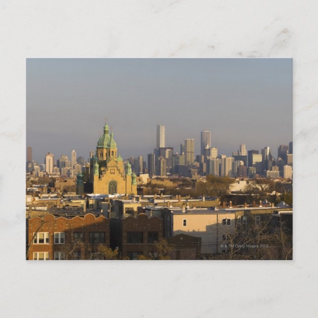 USA, Illinois, Chicago skyline Postcard (Front)