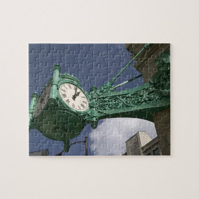USA, Illinois, Chicago: The Loop: North State Jigsaw Puzzle (Horizontal)