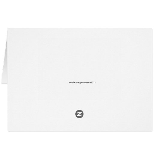 USA Image for American Birthday greeting card (Back Horizontal)