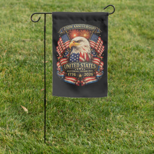 USA Independence 250th Anniversary 1776 2026 Garden Flag