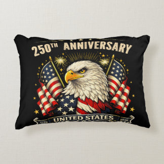 USA Independence 250th Anniversary 1776 2026 Patri Accent Pillow
