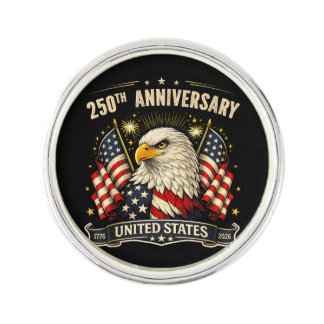 USA Independence 250th Anniversary 1776 2026 Patri Lapel Pin