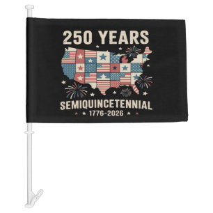 usa independence 250th anniversary car flag
