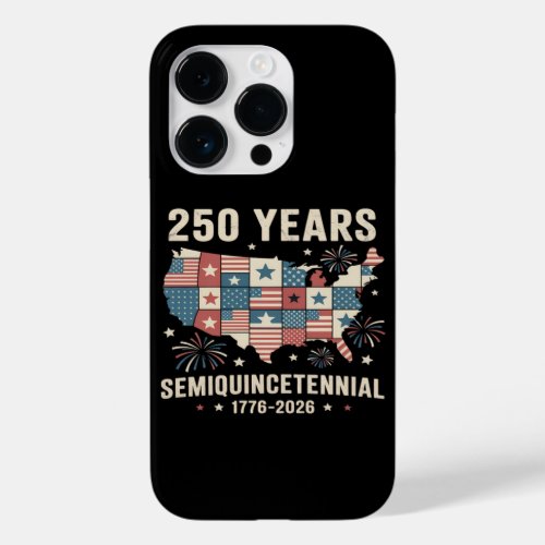 usa independence 250th anniversary Case-Mate iPhone 14 pro case