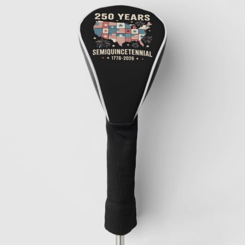 usa independence 250th anniversary golf head cover