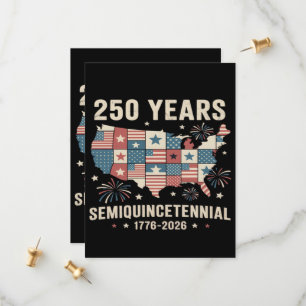 USA Independence 250th Anniversary  Save The Date