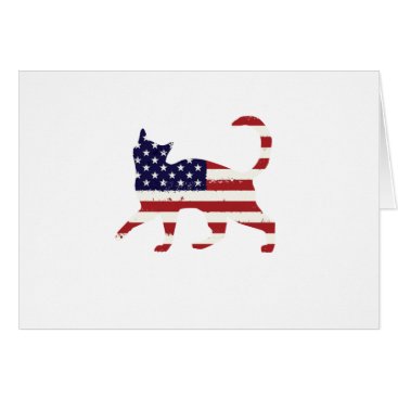 USA Independence Day American Flag Animals Cat USA Independence Day American Flag Animals Cat