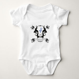 USA Independence Day greeting card Baby Bodysuit