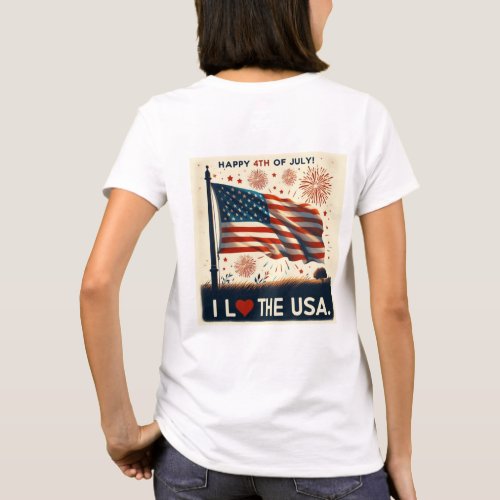 USA Independence Day T_Shirt