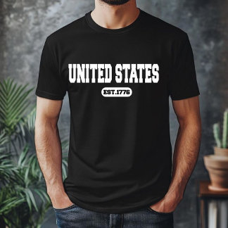 USA Independence T-Shirt – United States EST. 1776