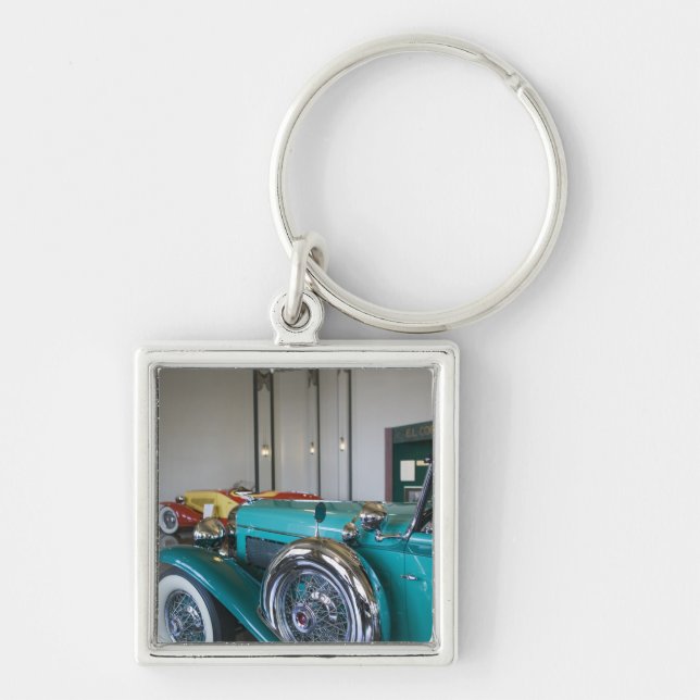 USA, Indiana, Auburn: Auburn, Cord, Duesenberg 3 Keychain (Front)