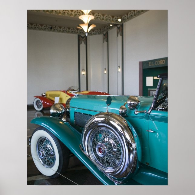 USA, Indiana, Auburn: Auburn, Cord, Duesenberg 3 Poster (Front)