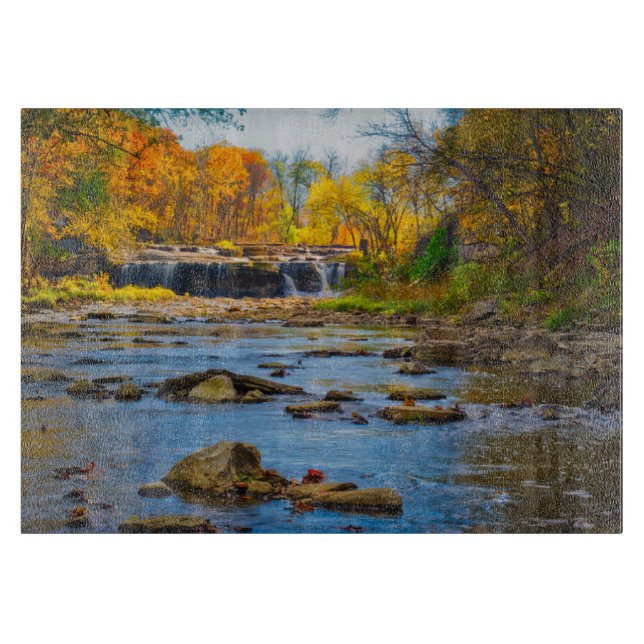 USA, Indiana. Cataract Falls State Recreation Cutting Board (Front)