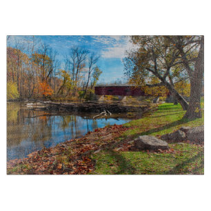USA, Indiana, Cataract Falls State Recreation Cutting Board