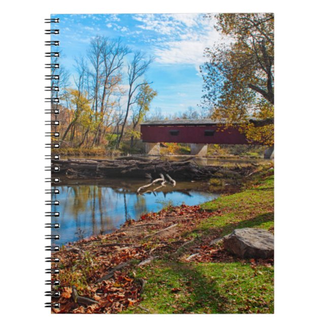 USA, Indiana, Cataract Falls State Recreation Notebook (Front)