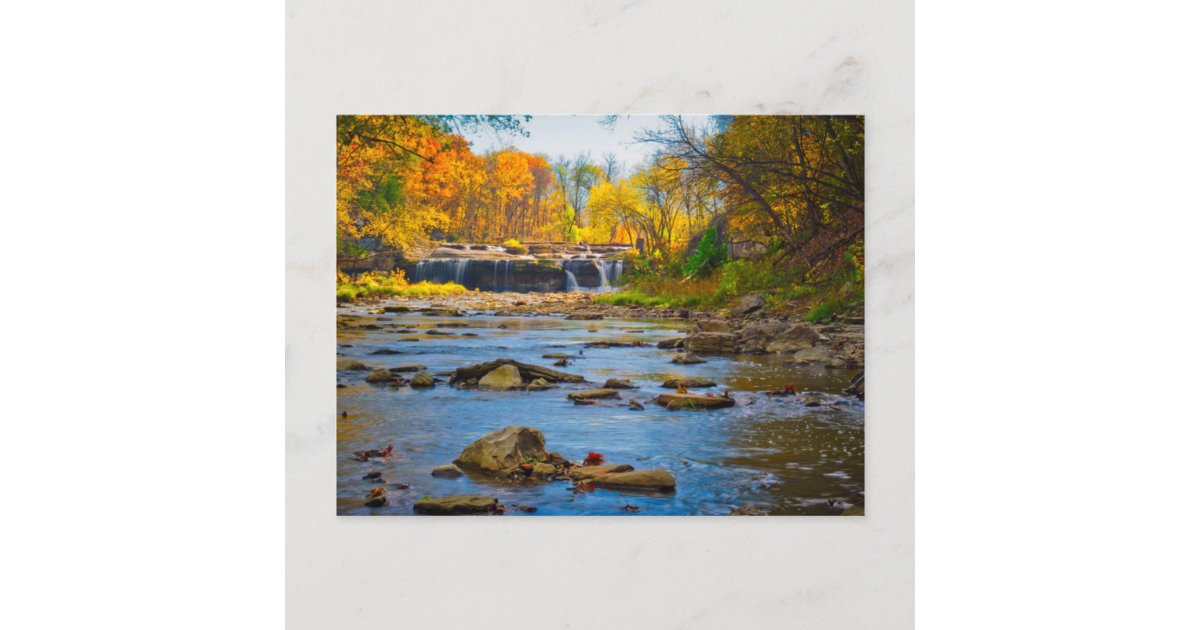 USA, Indiana. Cataract Falls State Recreation Postcard | Zazzle