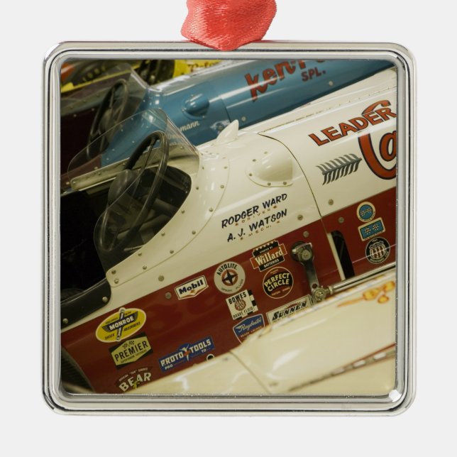 USA, Indiana, Indianapolis: Indianapolis Motor 2 Metal Ornament (Front)