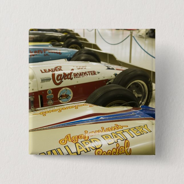 USA, Indiana, Indianapolis: Indianapolis Motor 3 Pinback Button (Front)