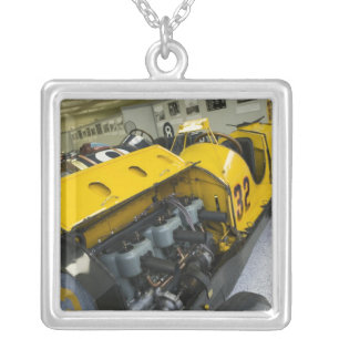 USA, Indiana, Indianapolis: Indianapolis Motor Silver Plated Necklace