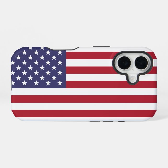 USA iPhone CASE (Back Horizontal)