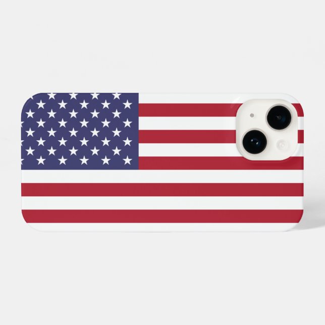 USA iPhone CASE (Back Horizontal)