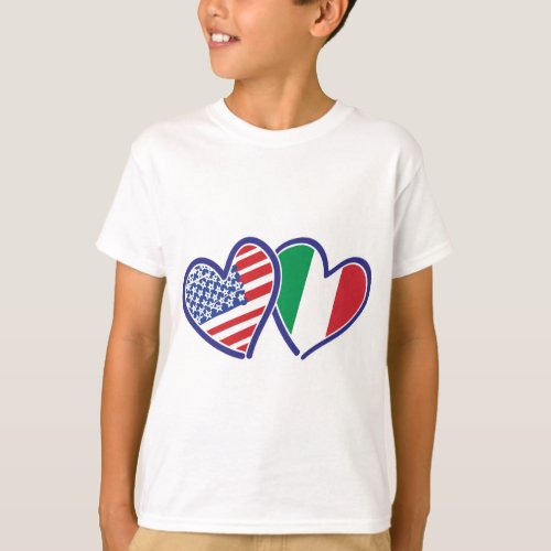 USA___Italy_Love T_Shirt