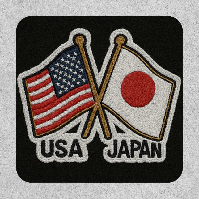 USA-JAPAN  PATCH (Front)