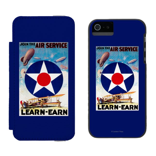 USA - Join the Air Service Learn-Earn Incipio iPhone Wallet Case (Side by Side)