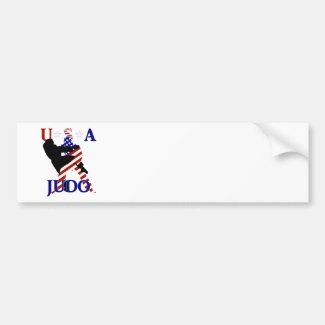 USA Judo Bumper Sticker