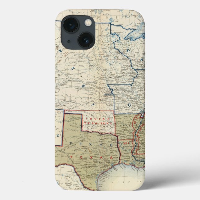 USA June 1861 Case-Mate iPhone Case (Back)