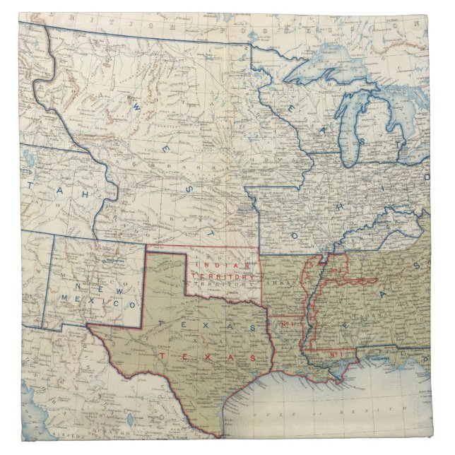USA June 1861 Napkin (Front)