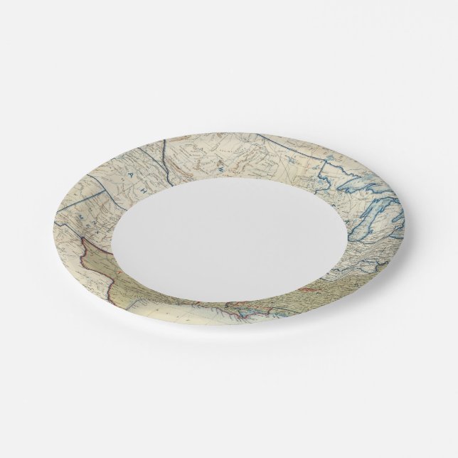 USA June 1861 Paper Plates (Angled)