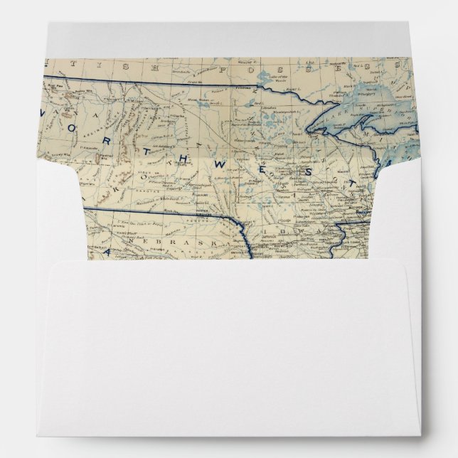 USA June 1864 Envelope (Back (Bottom))