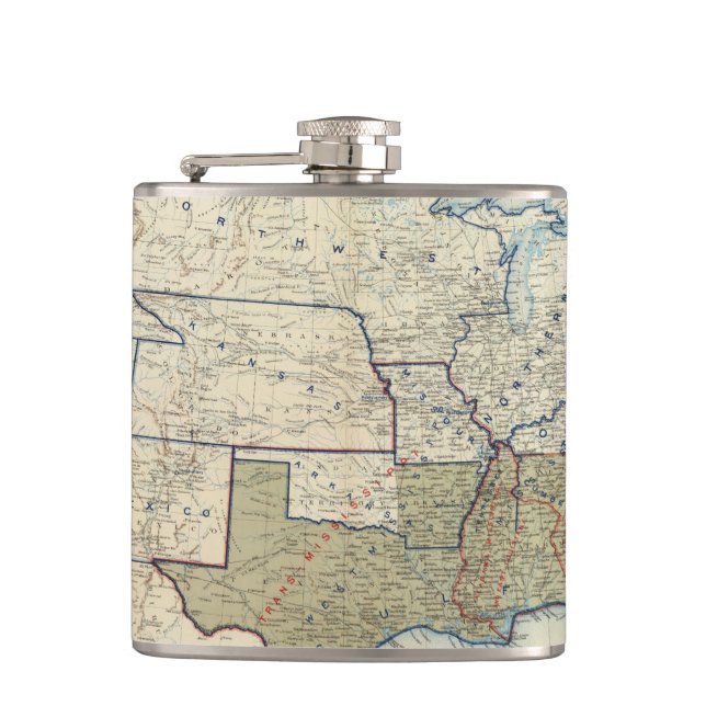 USA June 1864 Hip Flask (Front)