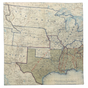 USA June 1864 Napkin