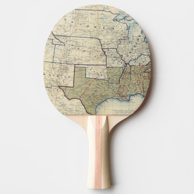USA June 1864 Ping-Pong Paddle (Front)