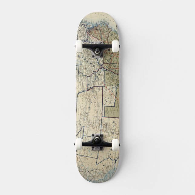 USA June 1864 Skateboard Deck (Front)
