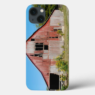USA, Kansas, Old Red Barn iPhone 13 Case