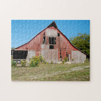 Old Barn Jigsaw Puzzles | Zazzle