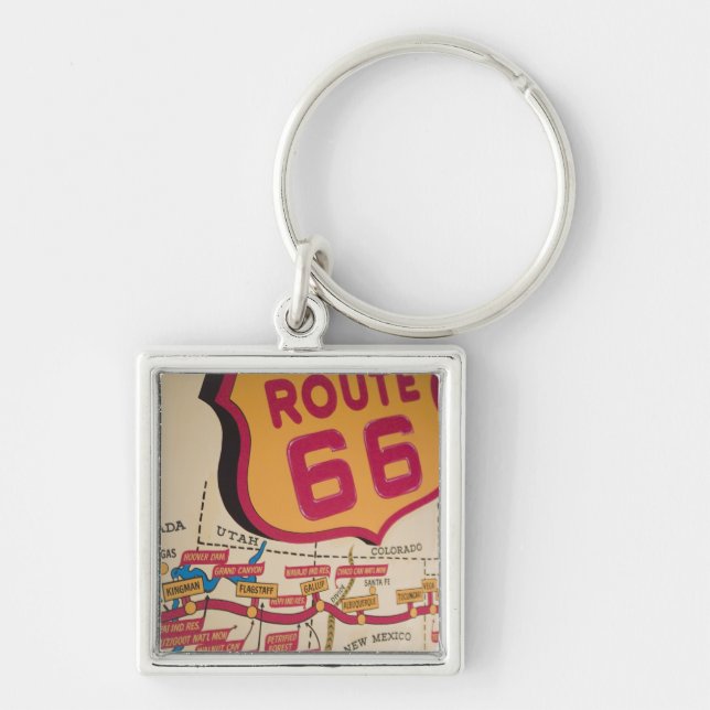 USA, Kentucky, Bowling Green: National Corvette 5 Keychain (Front)