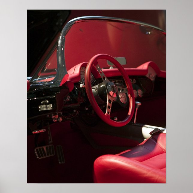 USA, Kentucky, Bowling Green: National Corvette Poster (Front)