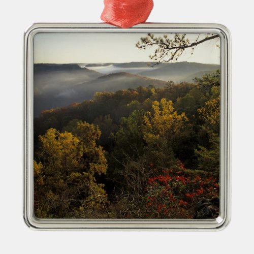 USA Kentucky Daniel Boone National Forest Metal Ornament