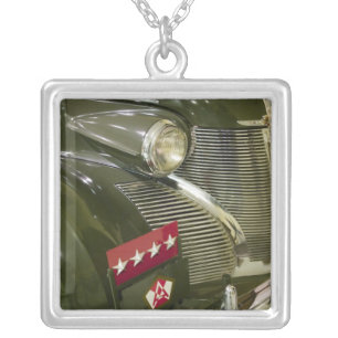 USA, Kentucky, Fort Knox: Patton Museum of Silver Plated Necklace