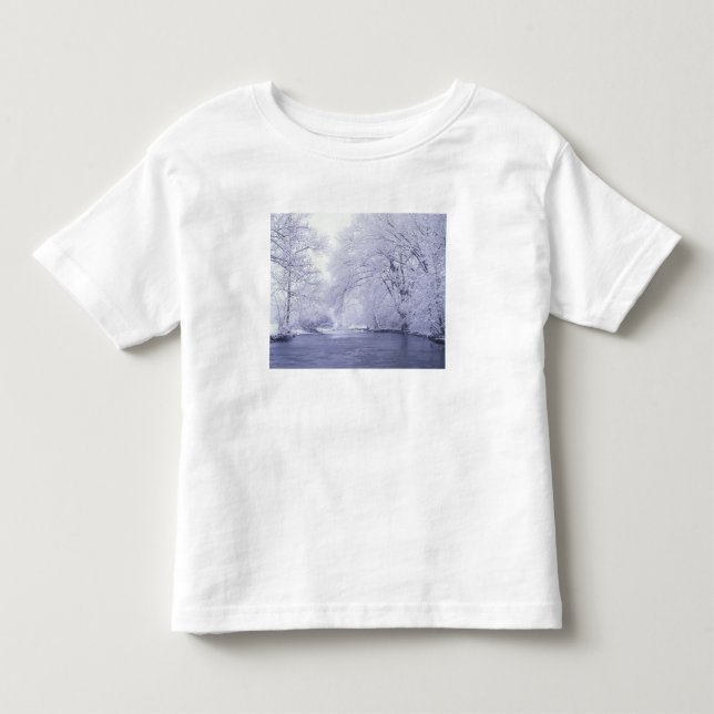 USA, Kentucky, Louisville. Snow covered Toddler T-shirt (Front)