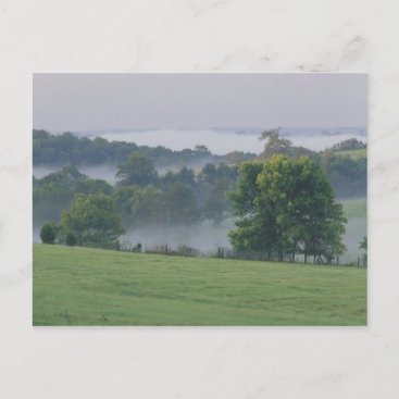 USA, Kentucky. Rolling hills of the Bluegrass Postcard