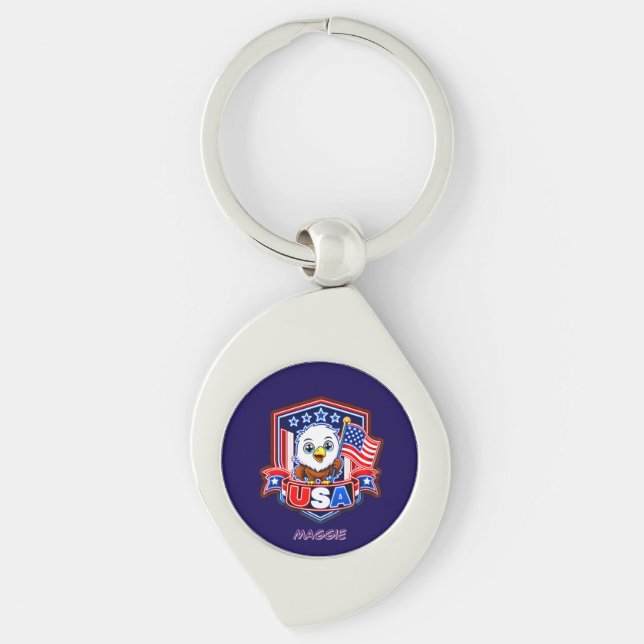 USA KEYCHAIN (Front)
