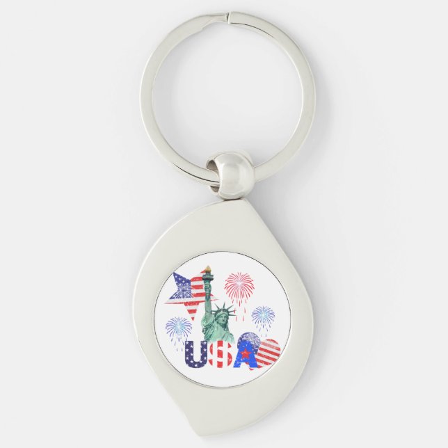 USA KEYCHAIN (Front)