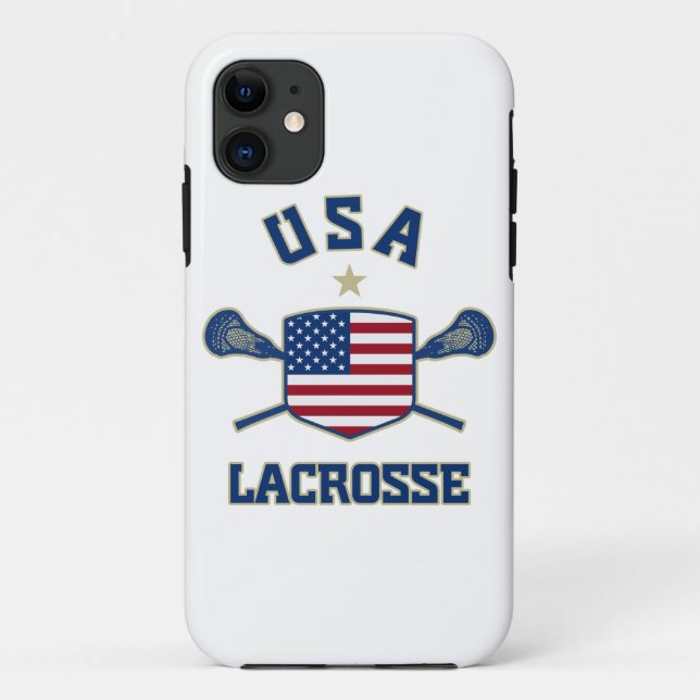 USA Lacrosse iphone 5 case (Back)