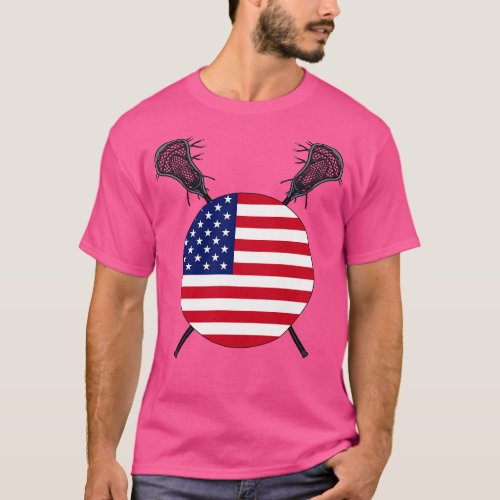 USA Lacrosse T_Shirt