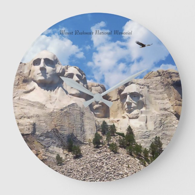 USA Landmark image for Round-Large-Wall-Clock Large Clock (Front)